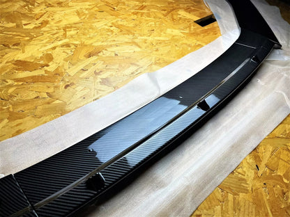 😎Kit splitter in fibra di carbonio adatto per per VW Golf MK7 MK7.5 R GTD😎