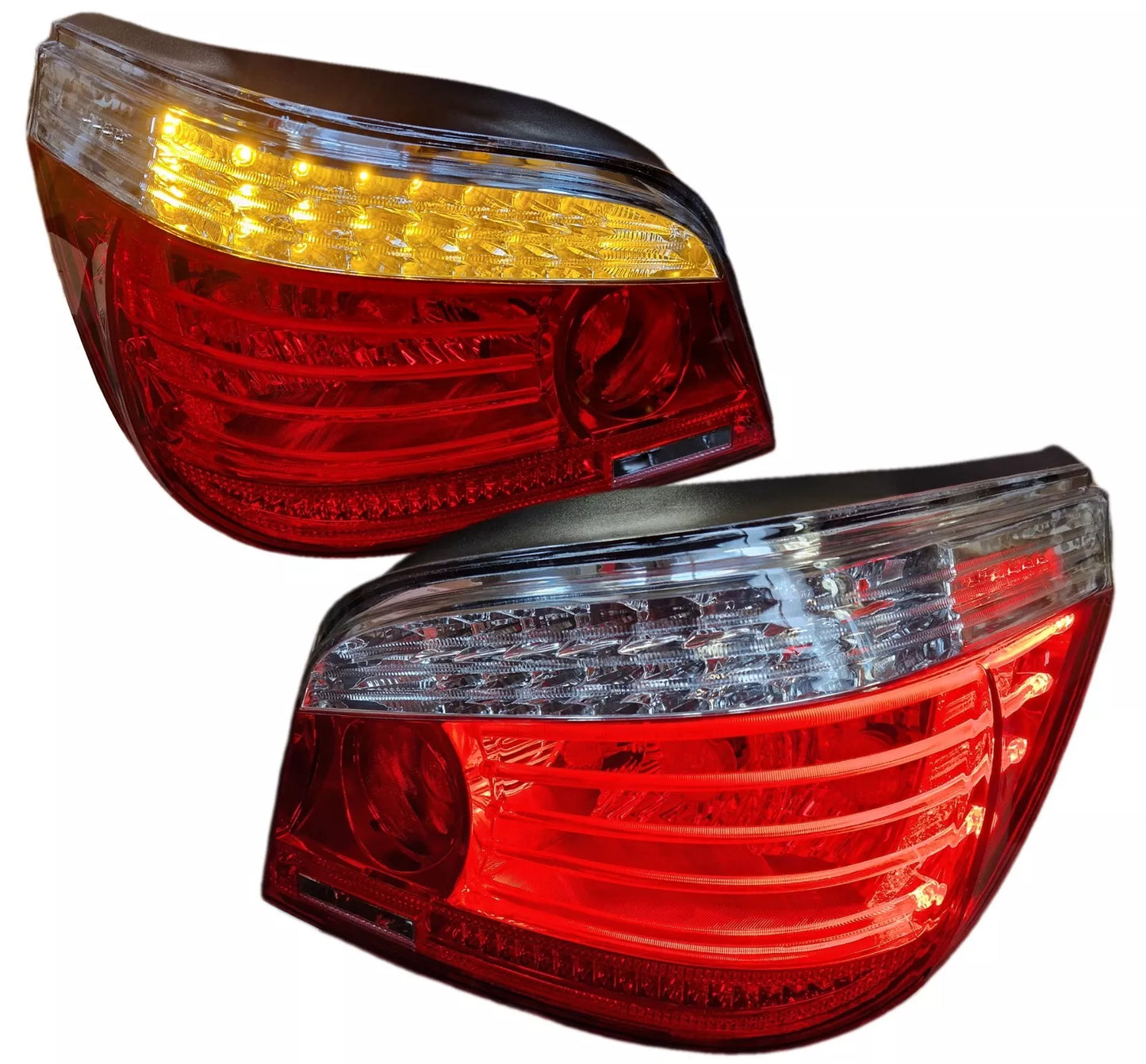 Luci posteriori LED per Serie 5 BMW E60 berlina 2003/2007 rosso nuovo set