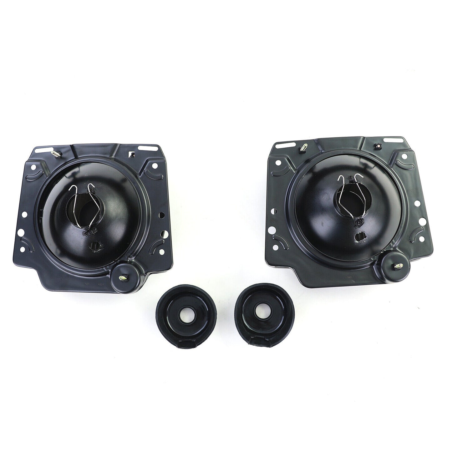 Faro anteriore H4 Nero Fumè scanalato compatibile per VW Golf 2 83-91