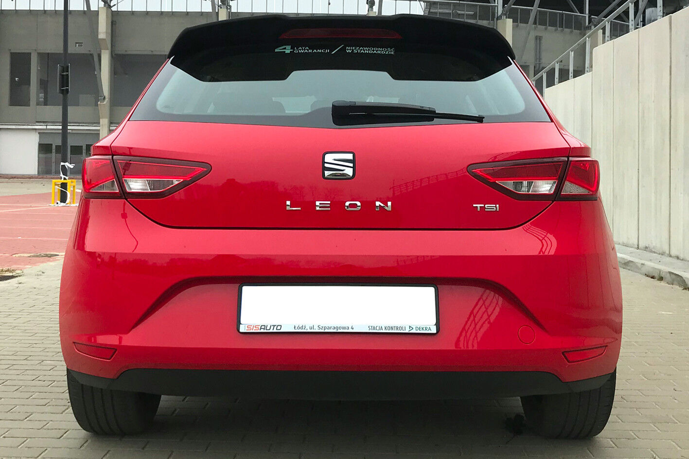 SPOILER ALETTONE POSTERIORE PER SPORT SEAT LEON 5F 5 PORTE