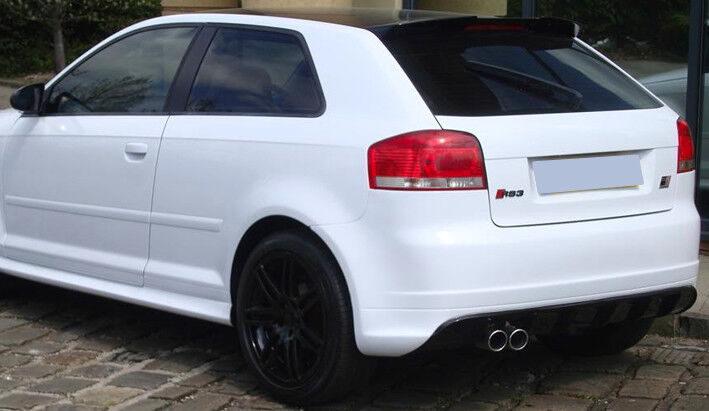 SPOILER POSTERIORE ADATTO PER AUDI A3 8P 3 PORTE RS3 STILE ( 2003-2012 )