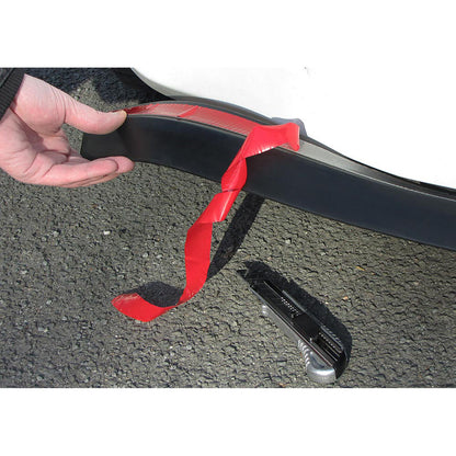 Battitacco laterale labbro spoiler anteriore universale flessibile 2.5mx5cm AUTOELEGANCERICAMBI