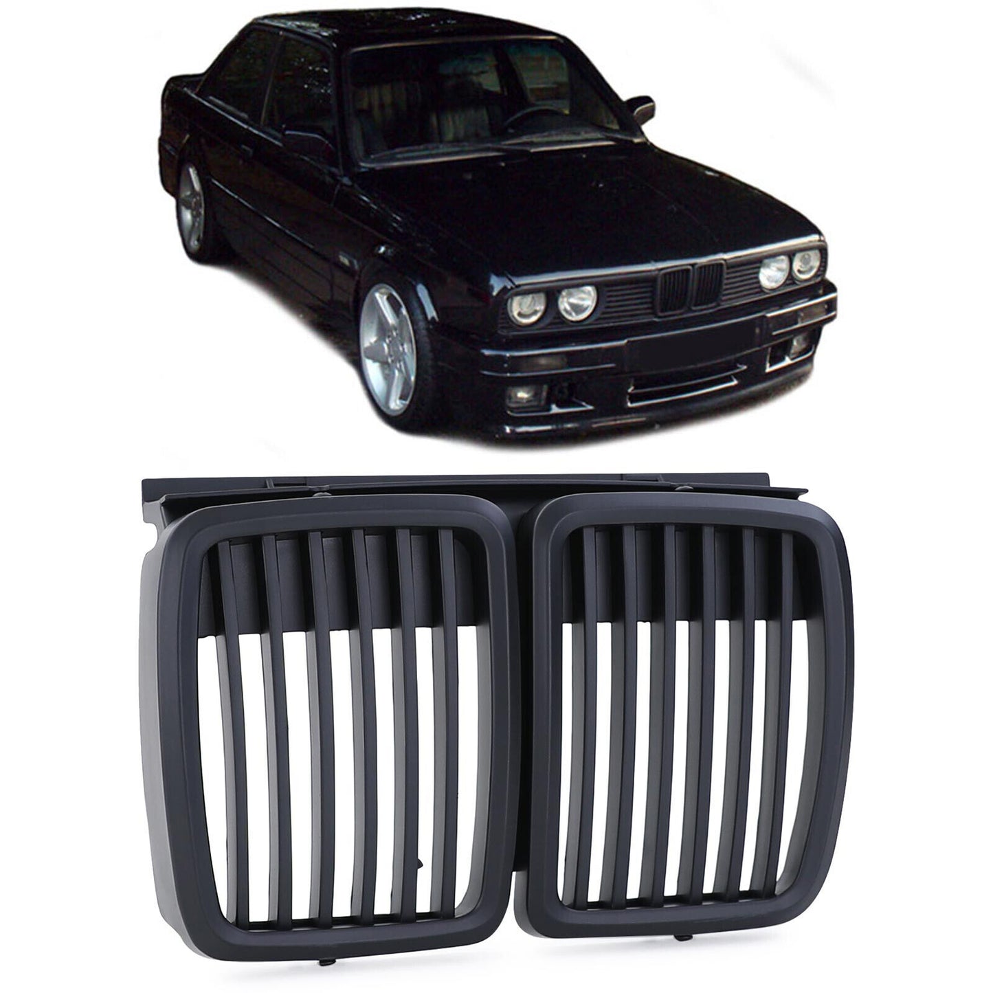 Griglia radiatore sportiva performance adatto per BMW Serie 3 E30 82-94