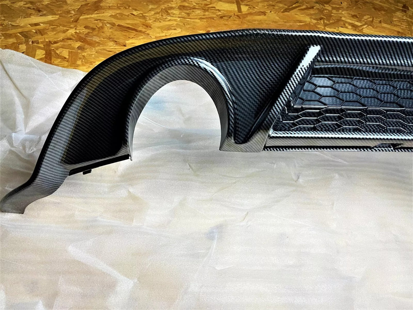 💯Rear Diffuser Fit For VW Golf GTI MK7.5 2016-2020💯