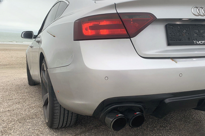 DIFFUSORE AUDI A5 SPORTBACK FACELIFT ( 2012-2016 )PER PARAURTI STANDARD