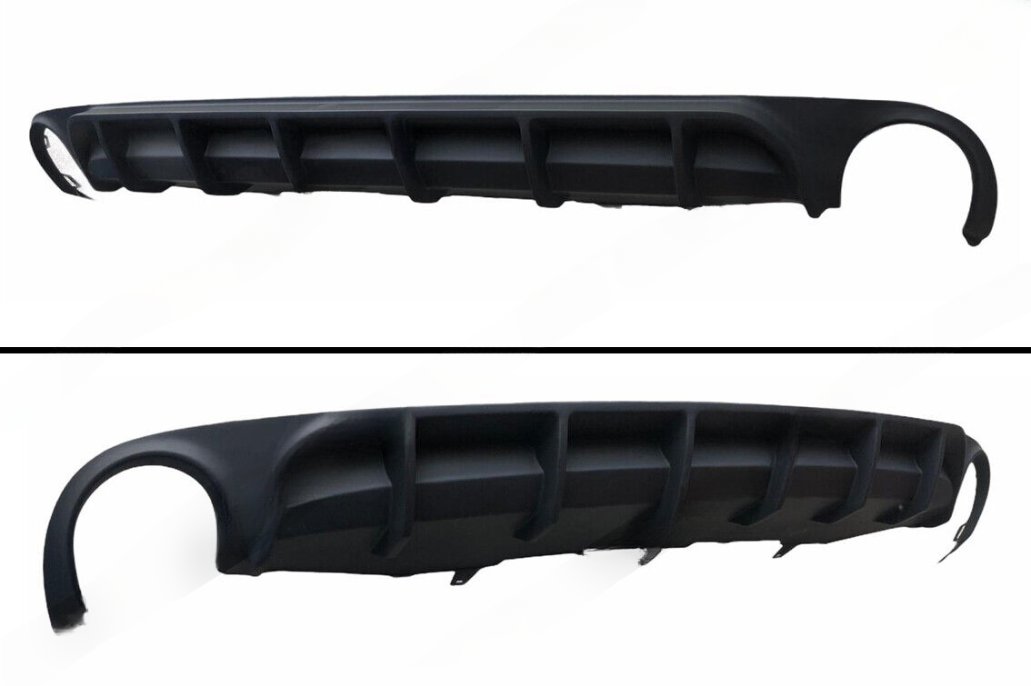 DIFFUSORE ADATTO PER AUDI A6 C7 2011-2014 ( non per S-Line )