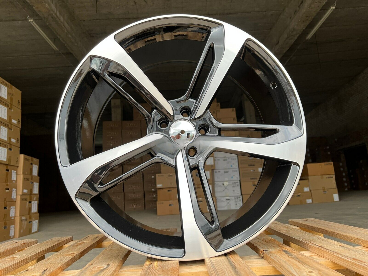 ADATTO per Audi A4 A5 A6 A7 A8 S-Line CERCHI IN LEGA 22 inch 5x112 SQ7