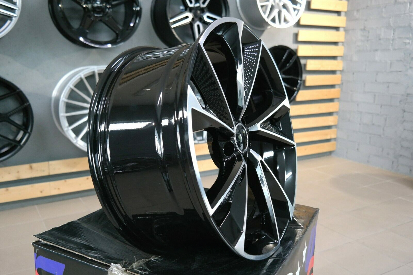 ADATTO PER Audi A5 A6 A7 A8 Q5 Q7 S-LINE CERCHI IN LEGA 22 inch 5x112 9.5J RS7