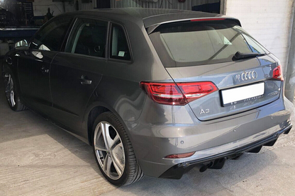 DIFFUSORE ADATTO PER AUDI A3 8V S-LINE MODELLO LIFTING 2016-2020