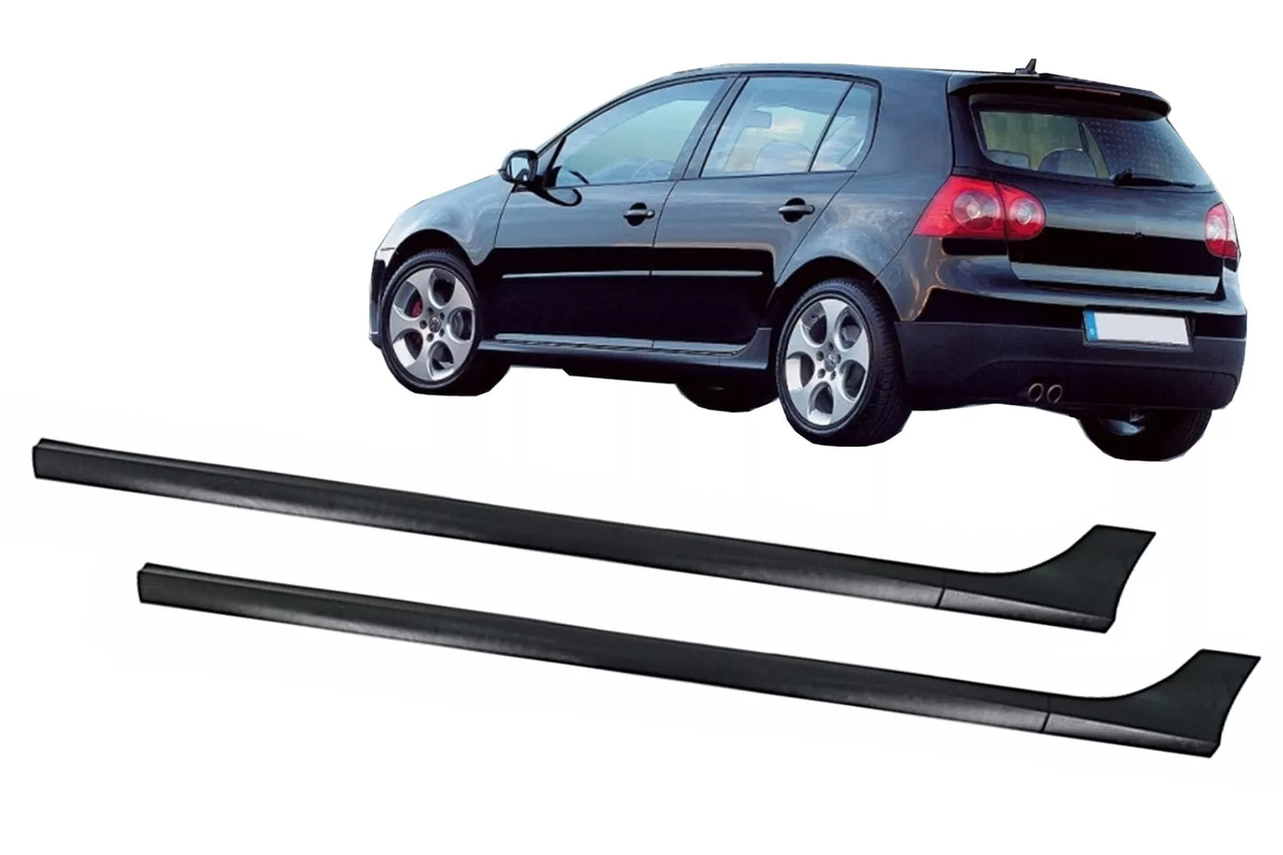 🤩Minigonne laterali inferiori del corpo per VW Golf 5 V 2003-2007 Minigonne🤩