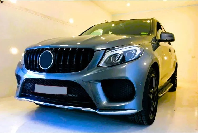 ✨Glossy Black Grille SUITABLE FOR Mercedes GLE Class W166 15-19✨
