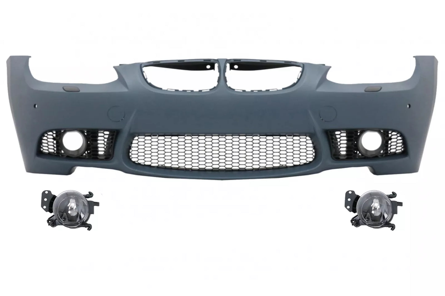 ⭐Paraurti per BMW 3 E92 Coupe E93 Cabrio 06-09 Proiettori fendinebbia M3 Look⭐