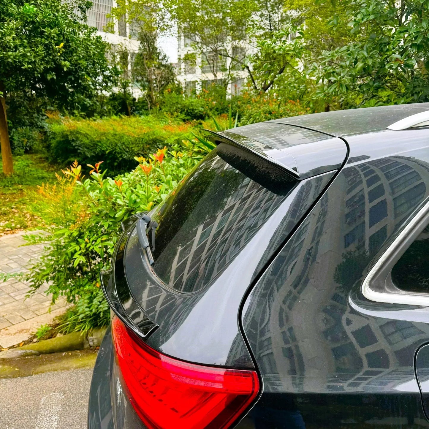 🖤KIT Gloss Black Spoiler Suitable For Audi Q5 SUV 4X4 2009-2017🖤