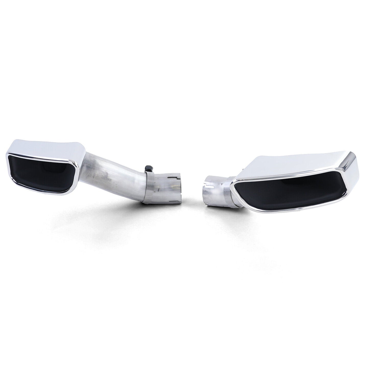 Stainless steel sports exhaust pipe 165x90 mm suitable for BMW X6 E71 
