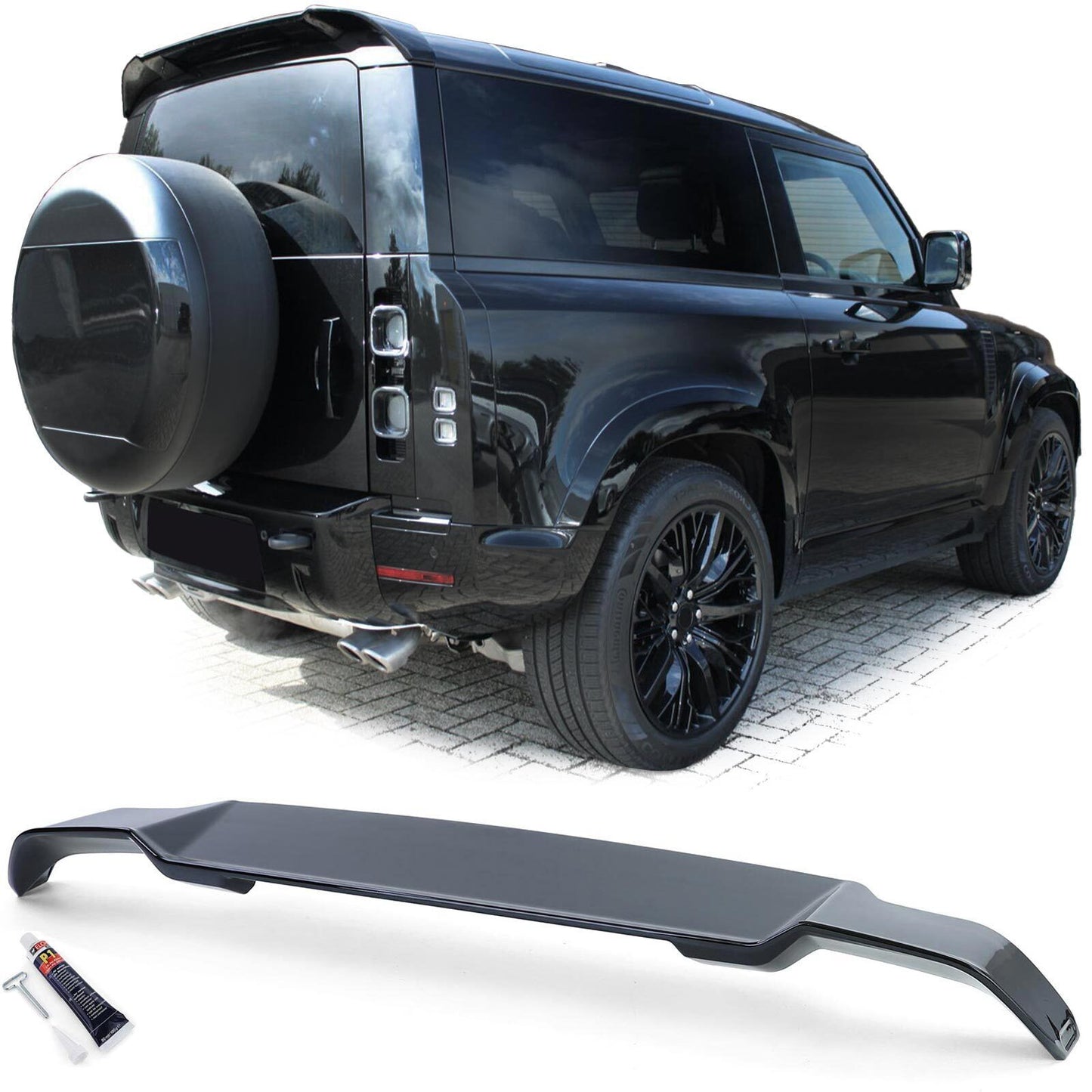 SPOILER suitable for Land Rover Defender L663 90 110