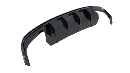 💫Diffusore Posteriore per Skoda Octavia RS Mk4 nero lucido💫