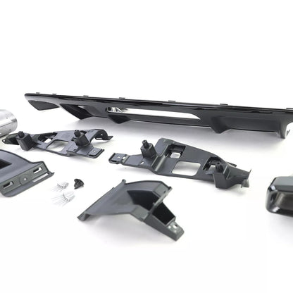 💎DIFFUSER + Black Exhaust Tips for Mercedes CLS C218 Facelift 14-18💎