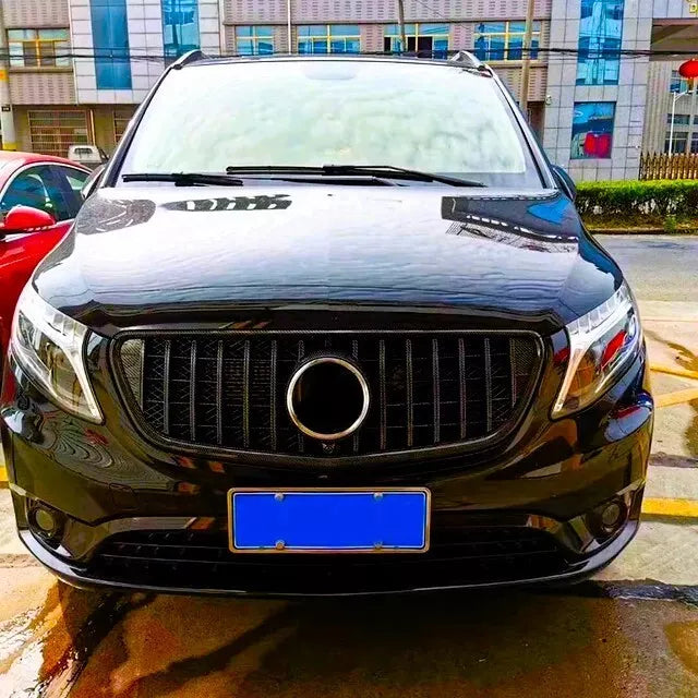 ✨PANAMERICANA Grille Gloss Black SUITABLE FOR Mercedes Vito W447 14-19✨