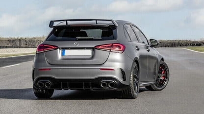 MERCEDES A W177 HB 2018+ PARAURTI POSTERIORE COMPLETO  LOOK AMG  A45