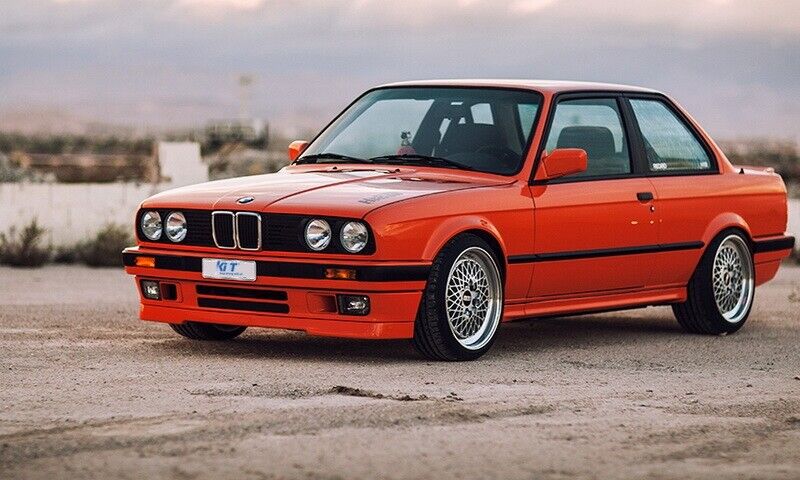 Spoiler paraurti anteriore a labbro per BMW 3 E30 Limousine Cabrio Touring 82-94