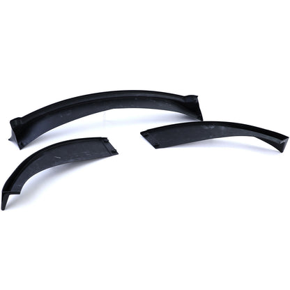 Paraurti a labbro spoiler anteriore nero lucido adatto per BMW Serie 5 E60 E61 07-09