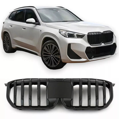 💎GRIGLIA SPORTIVA PERFORMANCE NERO LUCIDO ADATTA PER BMW X1 U11 DAL 2022-💎