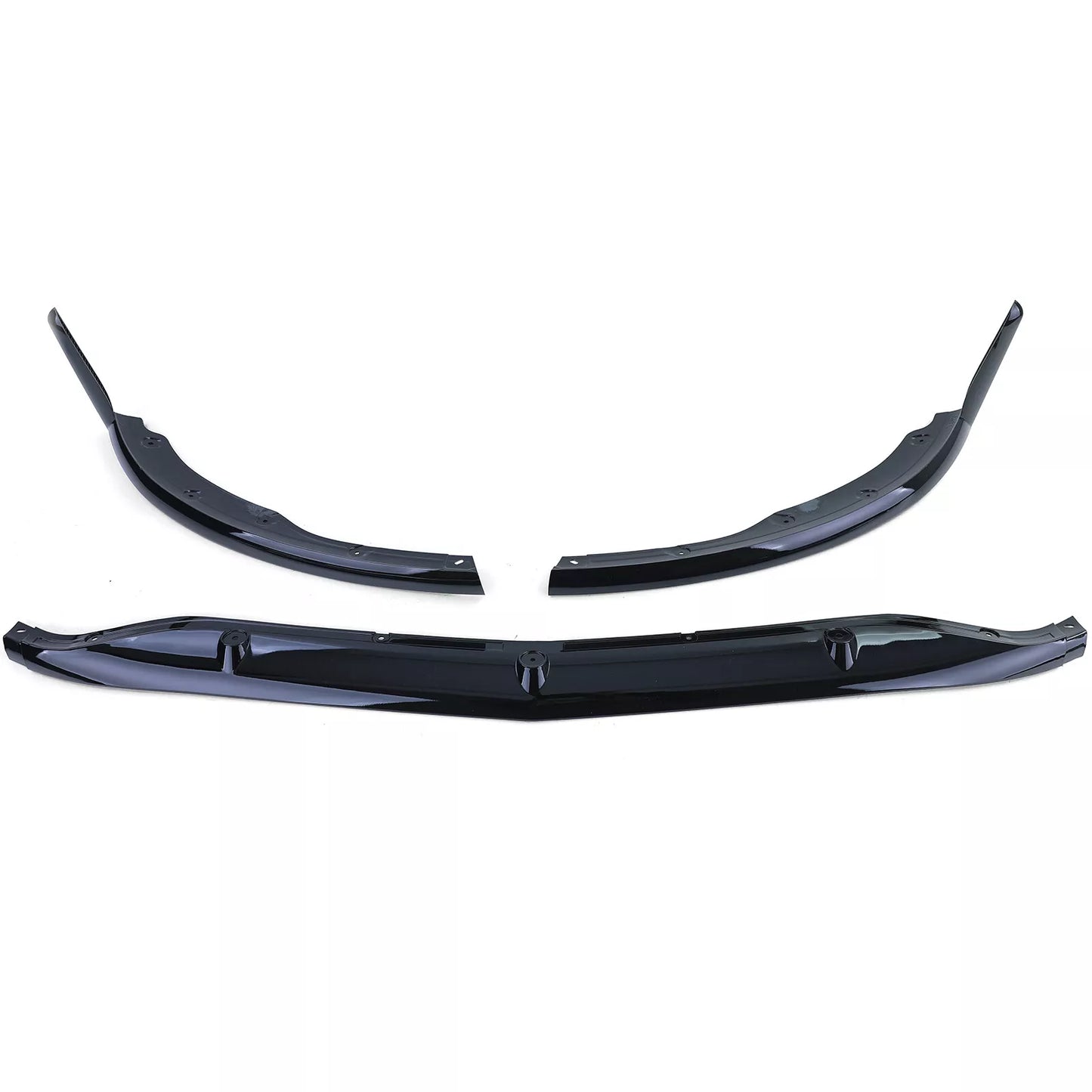 💎SPLITTER Sport Look Gloss Black for Mercedes C W205 S205 14-18💎