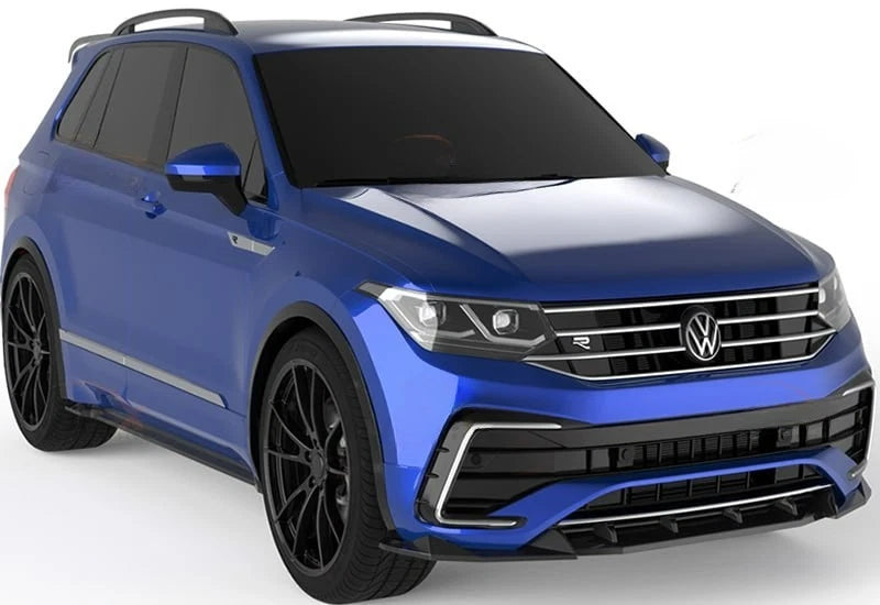 ART.2427 SPLITTER VOLKSWAGEN TIGUAN R MK2 FACELIFT 2020-2024