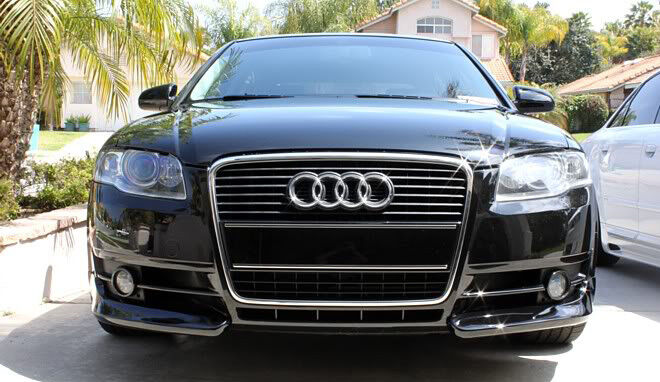 SPLITTER / VALANCE per AUDI A4 B7 LABBRO ANTERIORE
