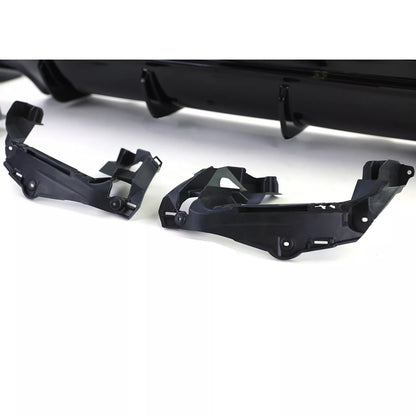 💎Sport diffuser and black exhaust tips for Mercedes CLA C117 13-19💎