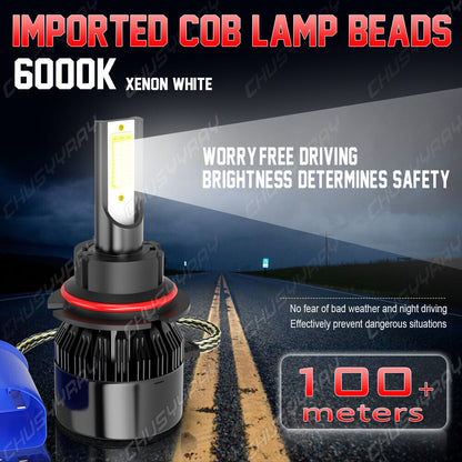 4x For Nissan Frontier 2005-2018 LED High/Low Beam Headlight + Bulbs 