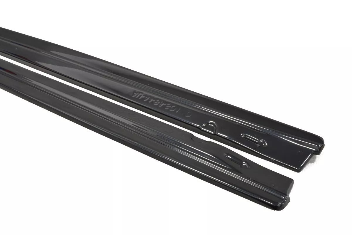 🔥  SOTTO Minigonne in ABS Nero Lucido per Audi S4 B8 Facelift (2012–2015) 🔥