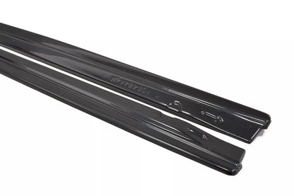 🔥  SOTTO Minigonne in ABS Nero Lucido per Audi S4 B8 Facelift (2012–2015) 🔥