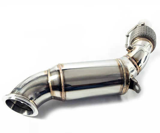 Downpipe in acciaio inox da 80 mm e 3 pollici per BMW Serie 1 F20 F21 116i 118i 120i