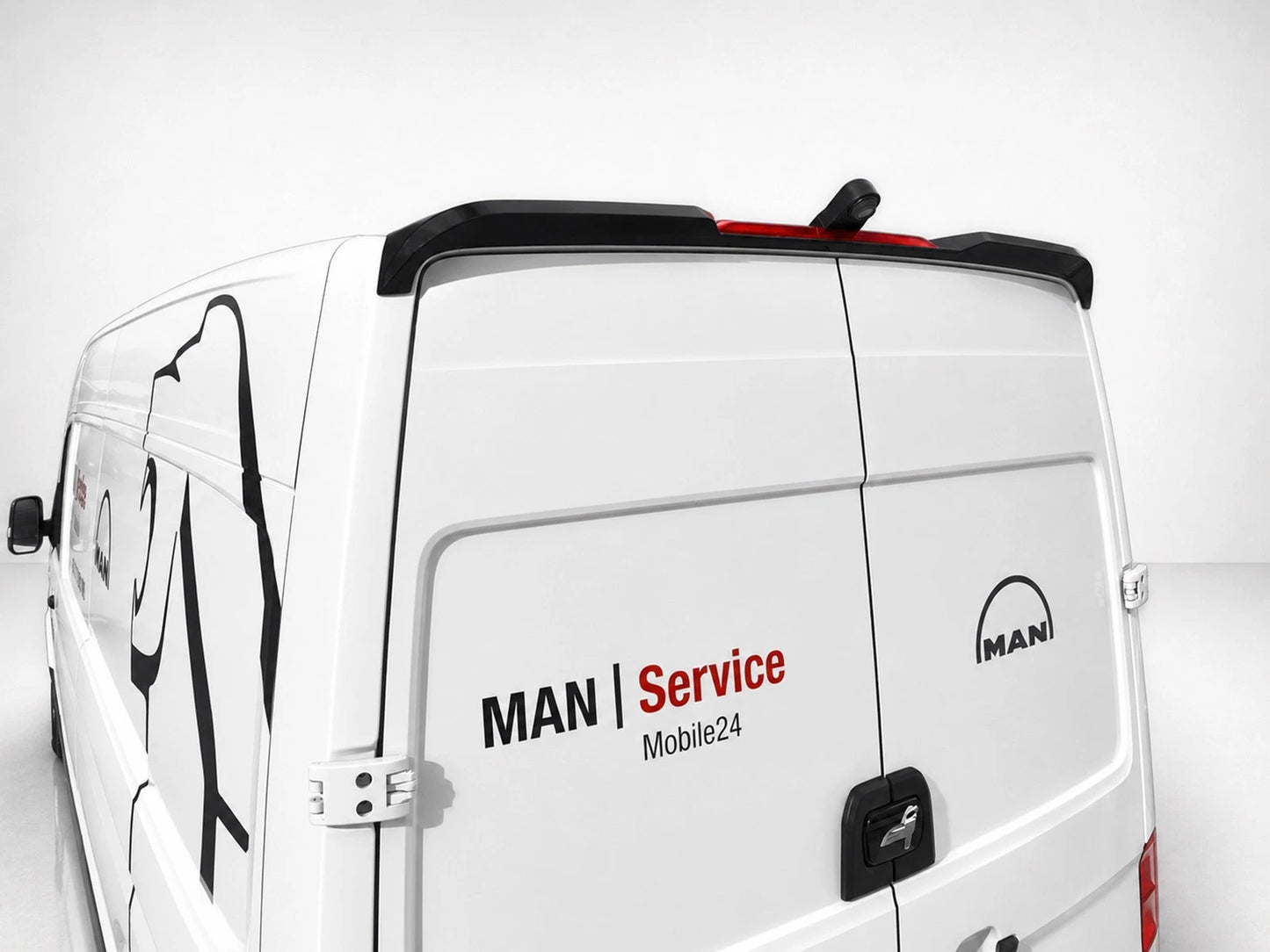 👉Spoiler Tetto Posteriore V.1 per VW Crafter MK2 H2 / MAN TGE H2 Portelloni👈