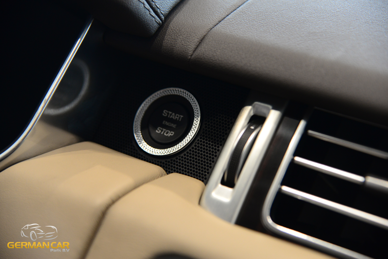 Per Land Rover Discovery Sport/RR Sport/Evoque pulsante di avviamento telaio cromato