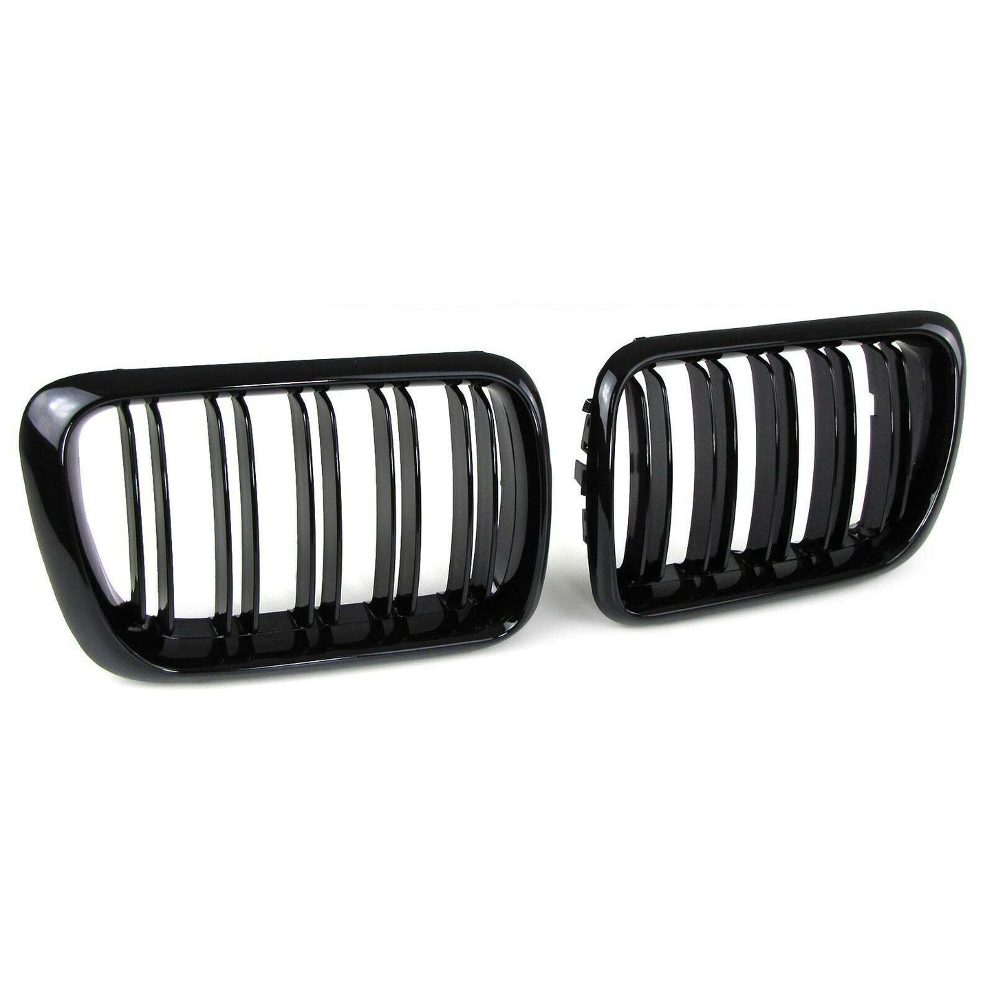 Glossy Double Bar Sport Radiator Grille for BMW 3 Series E36 96-99