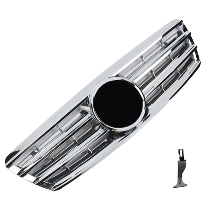 Griglia sportiva per Mercedes W203 S203 C cromata CL AMG
