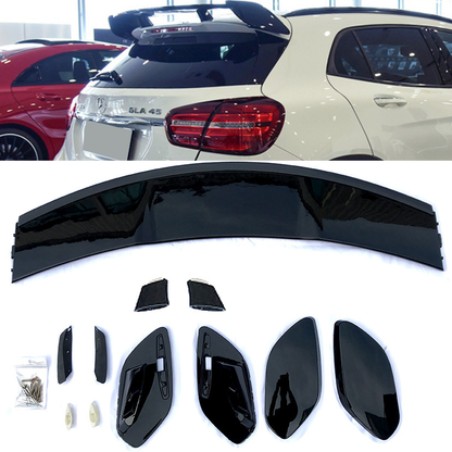 For Mercedes X156 GLA CLASS ROOF SPOILER REAR WING AMG BLACK OPTIC 