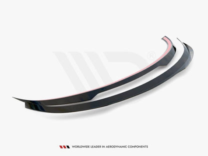 SPLITTER SUITABLE FOR VW GOLF 8 GTI GTD RLINE LOOK GLOSSY BLACK SPORTY DESIGN 