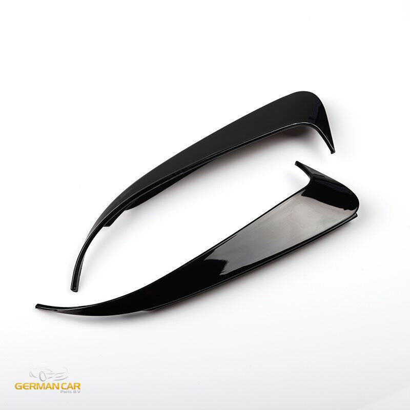 AMG LOOK FLICS AERO FLAPS NERO ADATTO PER MERCEDES W205 CLASSE C AUTOELEGANCERICAMBI