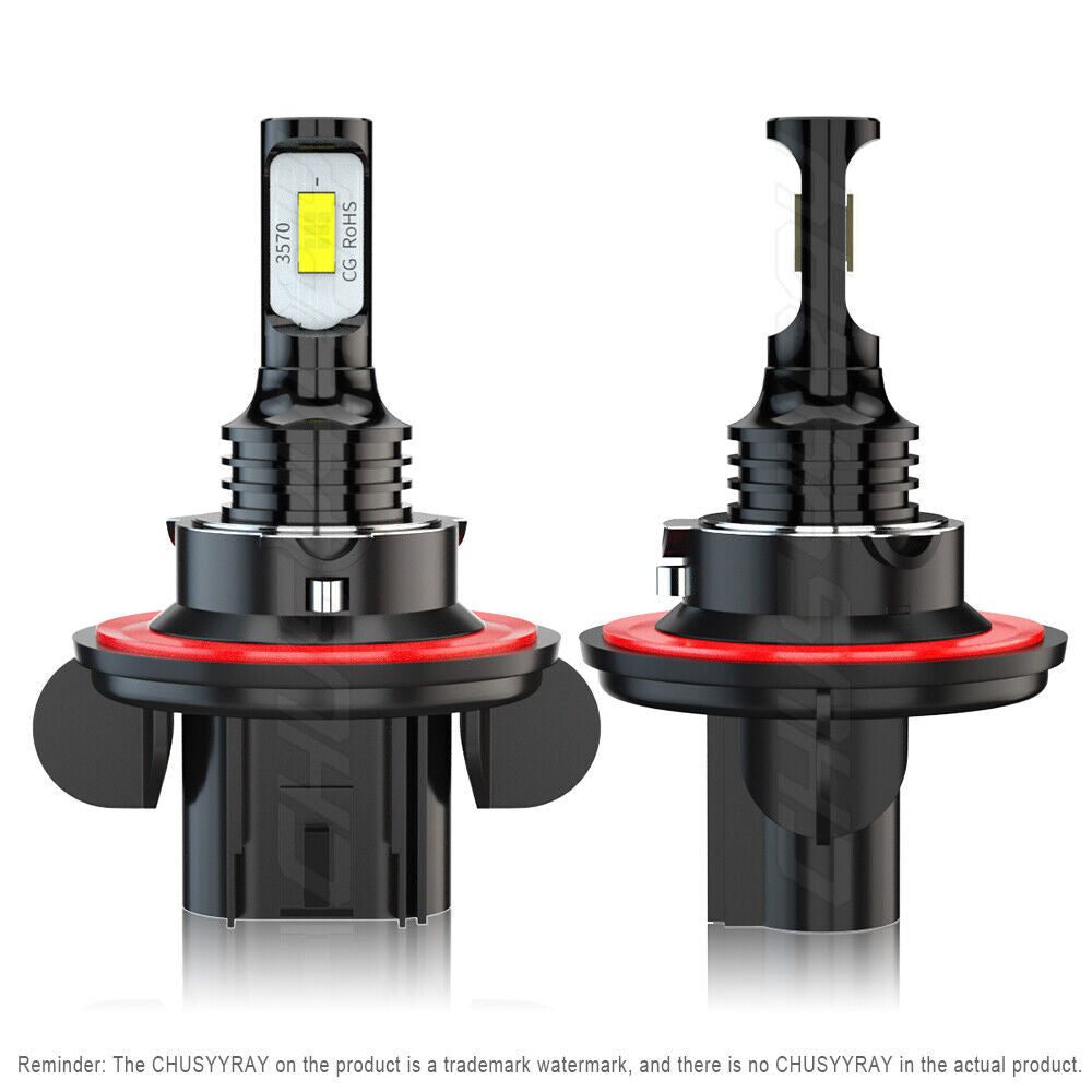 For Chevy Spark 2013-2015 6000K 4pc LED High/Low Fog Lights Bulbs with 