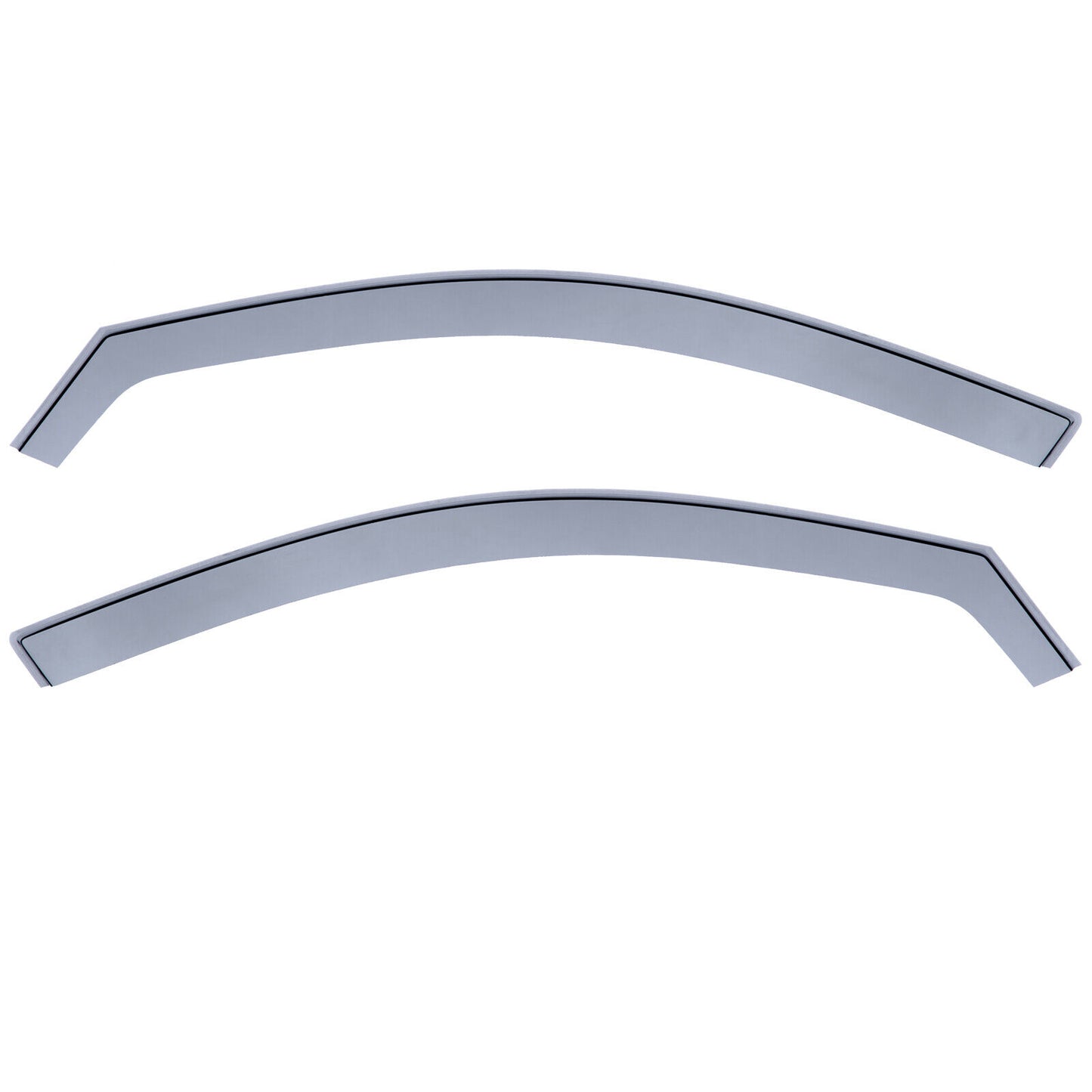 Aftermarket Black Smoke Windscreen Rain Deflector Compatible with Audi A4 8W B9 from 15 