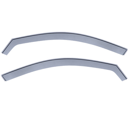 Aftermarket Black Smoke Windscreen Rain Deflector Compatible with Audi A4 8W B9 from 15 