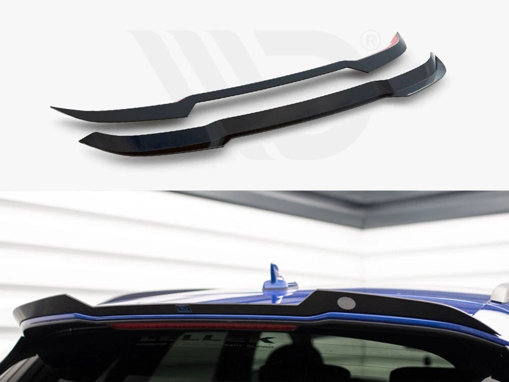 💕 Spoiler adatto per   Audi Q5 S-Line MK2 Facelift  nero lucido 💕