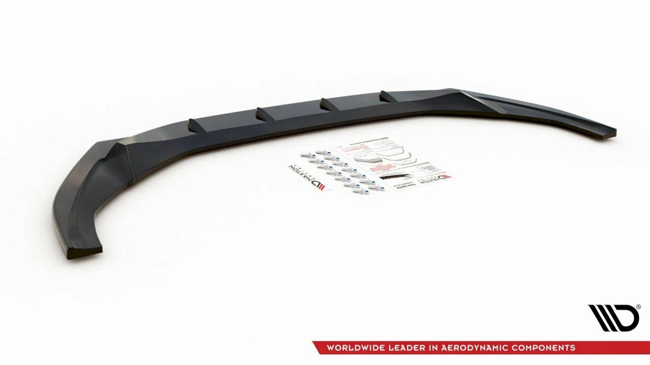 💕Splitter  adatto per  AUDI S5 / A5 S-LINE F5 FL nero  lucido💕