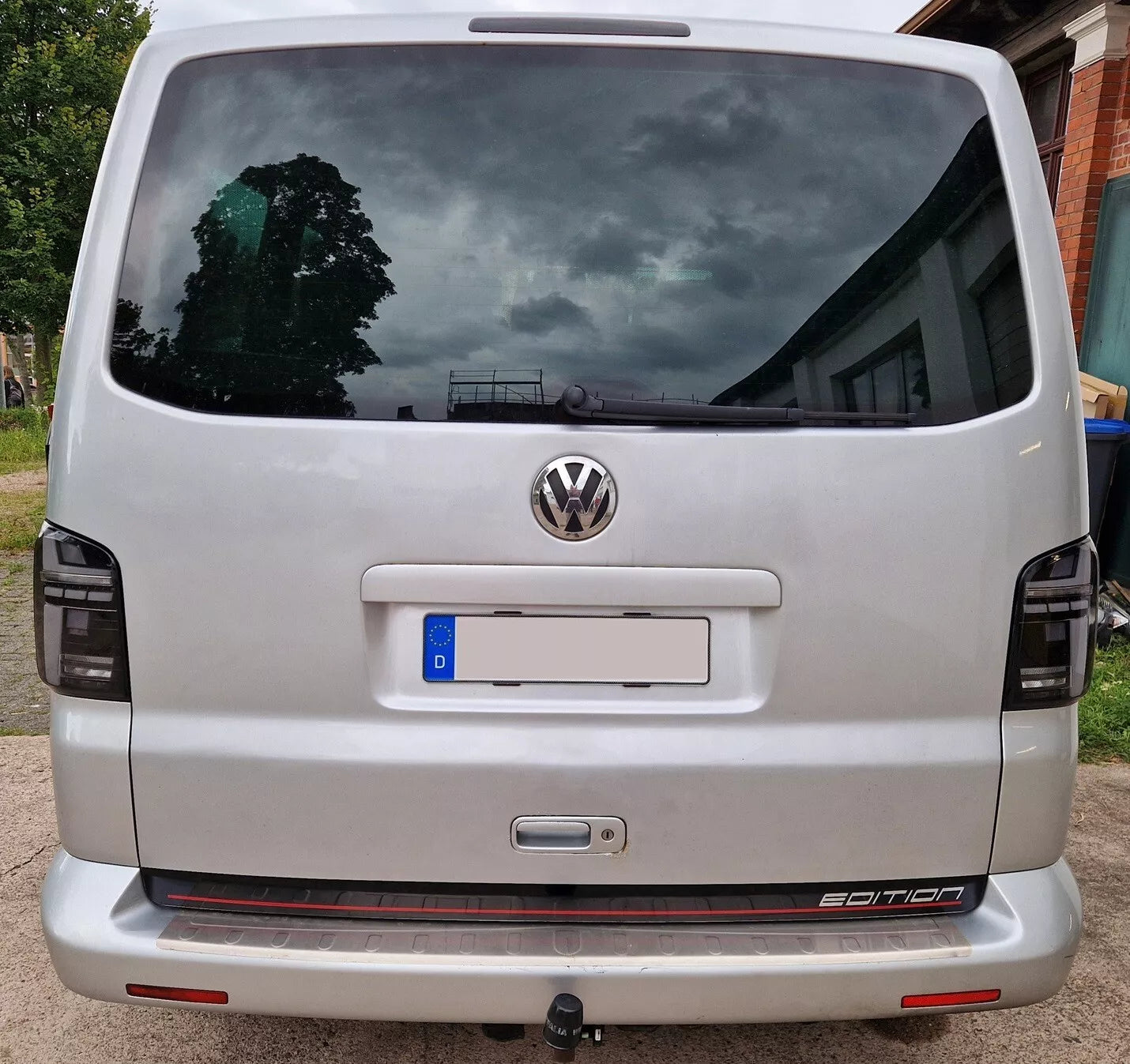 Luci posteriori LED Full LED per VW T5 Bus 10-15 nero fumo portellone posteriore