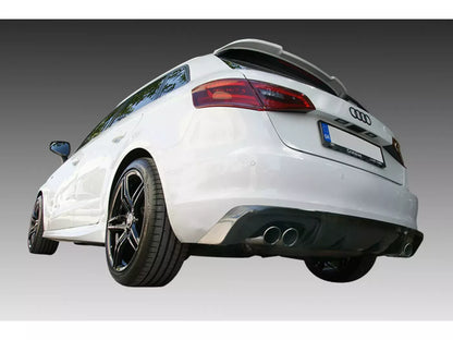 Diffusore posteriore Audi A3 8V Sportback (2013-2016) (Scarico L+R)
