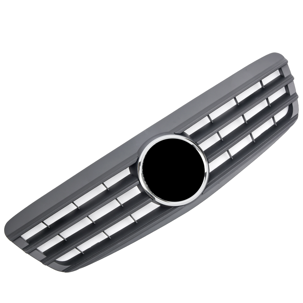 Griglia sportiva per Mercedes W220 S 1998-2002 nero opaco AMG LOOK
