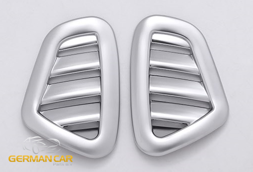 For Mercedes W213 E-Class Chrome Panel Dashboard Ventilation Vent Nozzles 
